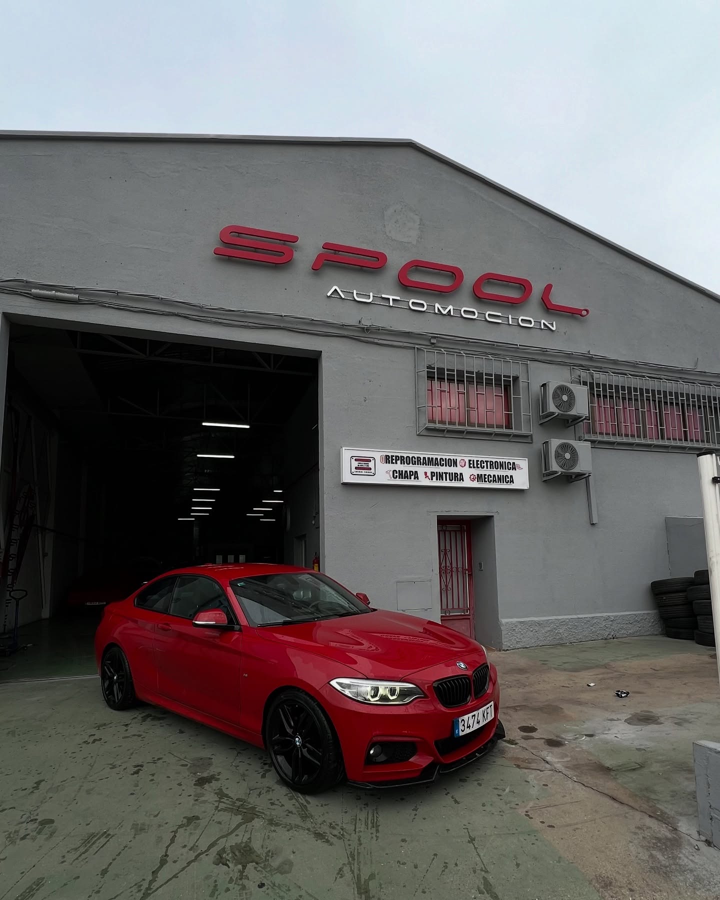 Taller de Spool Automoción en el Polígono Cogullada, Zaragoza